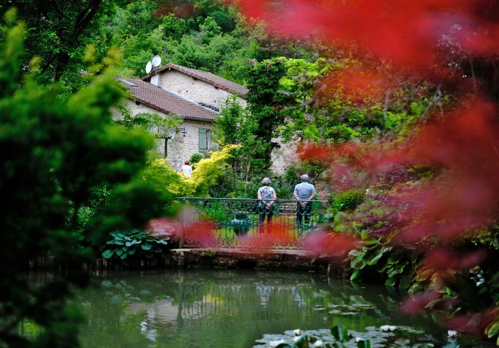 Le jardin du moulin de Thonnance les Joinville