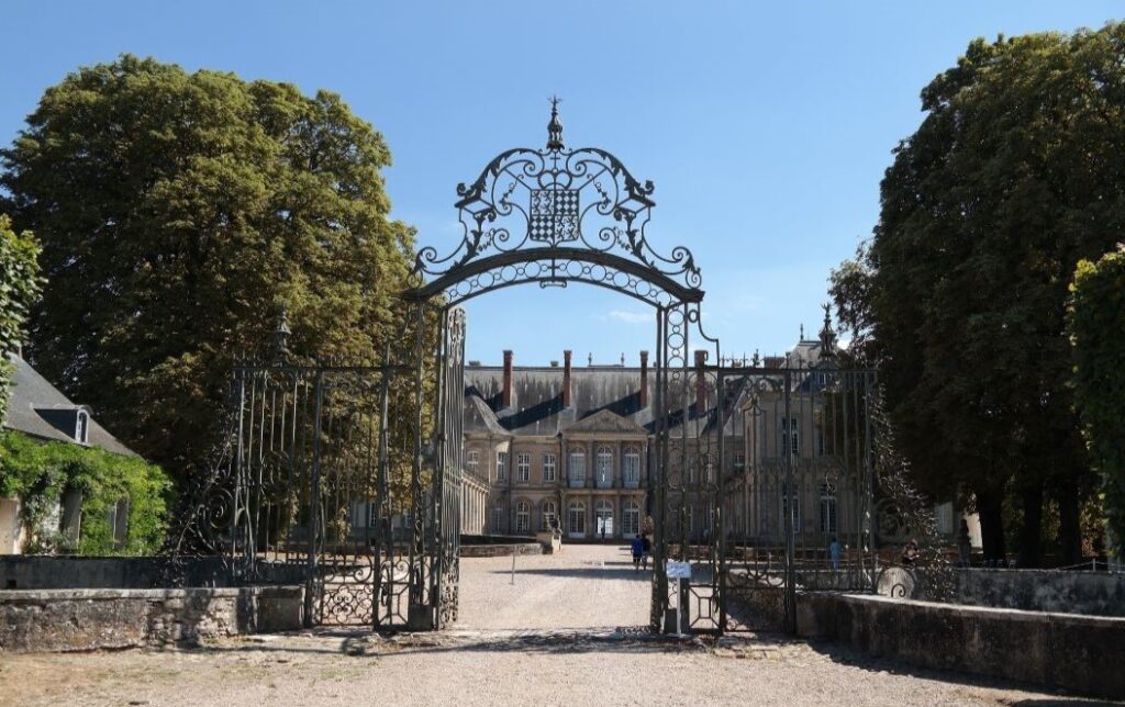 grille Jean Lamour du chateau d'Haroué