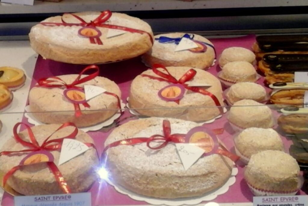 Le st Epvre gâteau devenu spécialité de Nancy