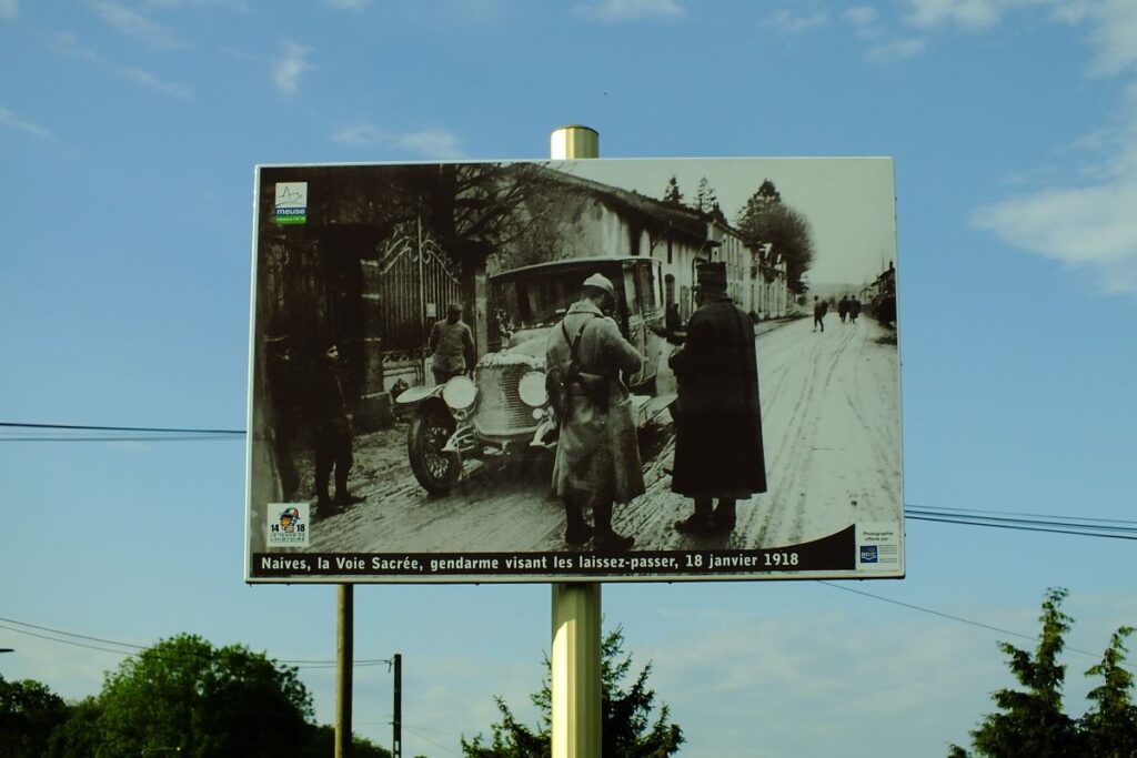 La voie sacrée poumon de Verdun