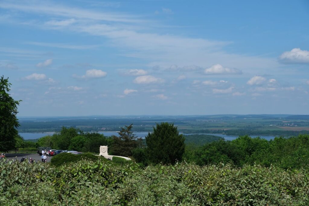 Vue depuis le saillant de Saint Mihiel au Monsec