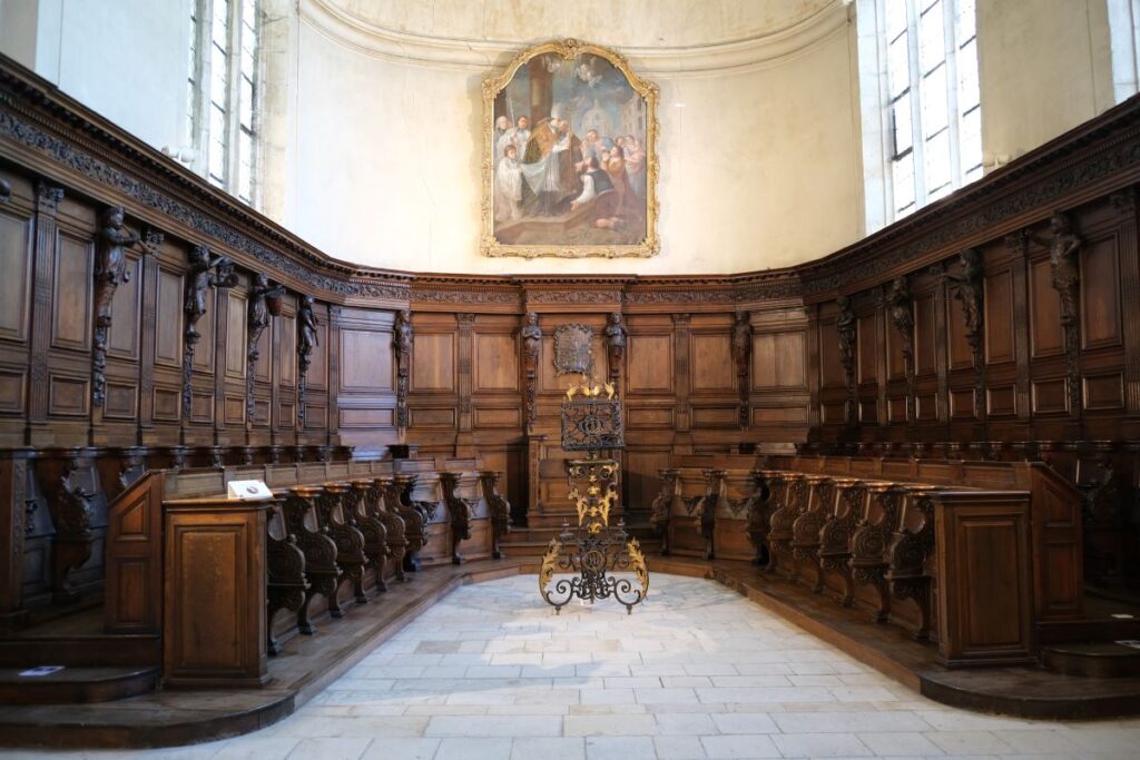 choeur de l'église des cordeliers à Nancy