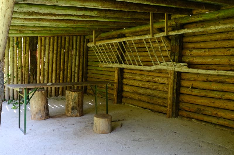 les écuries du camp du ravin du génie