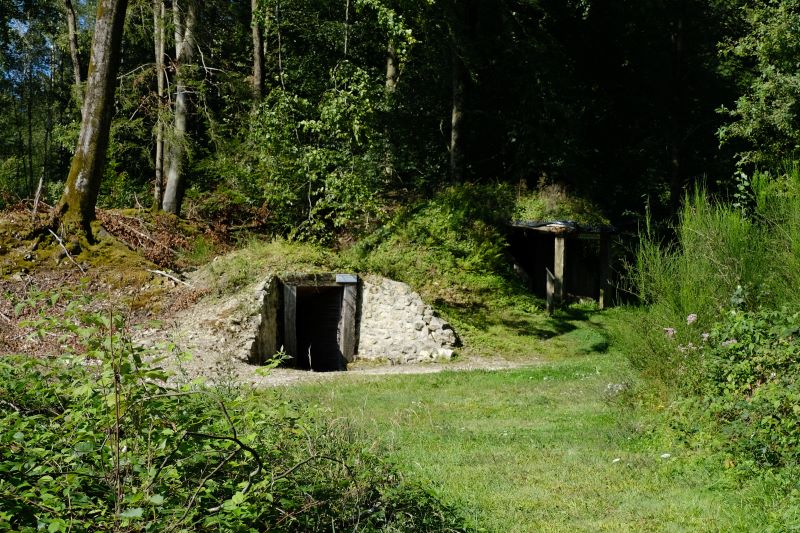 Le ravin du génie : entrée du site