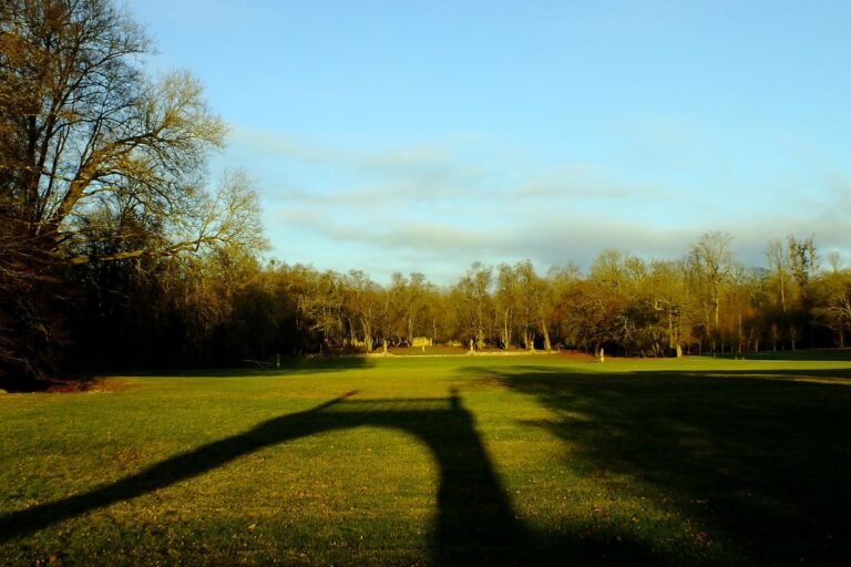 Parc de l'abbaye de Trois Fontaines dessiné par un élève de Le Notre