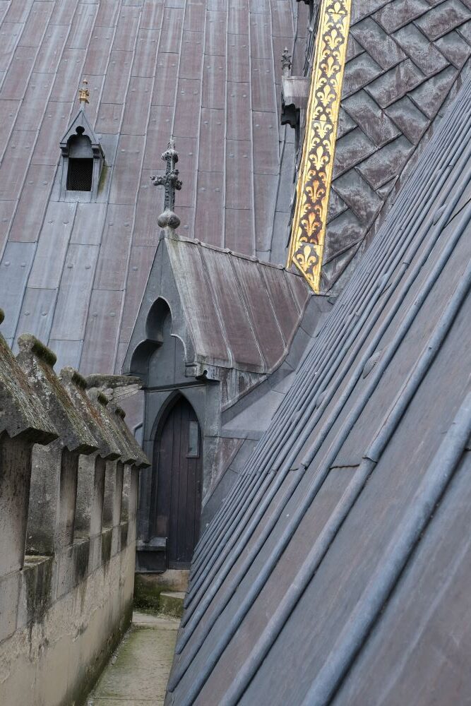 Toiture de la cathédrale de Reims