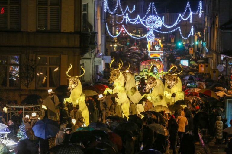 Parade des chars à la saint nicolas nancy