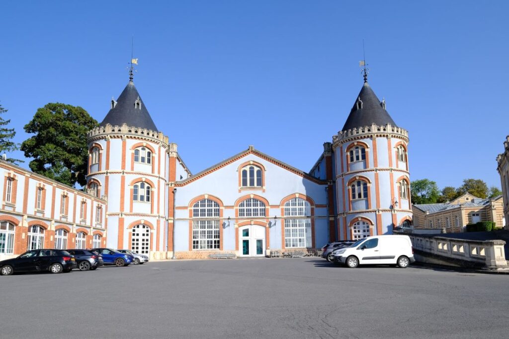 Architecture néogothique du domaine Pommery Vranken