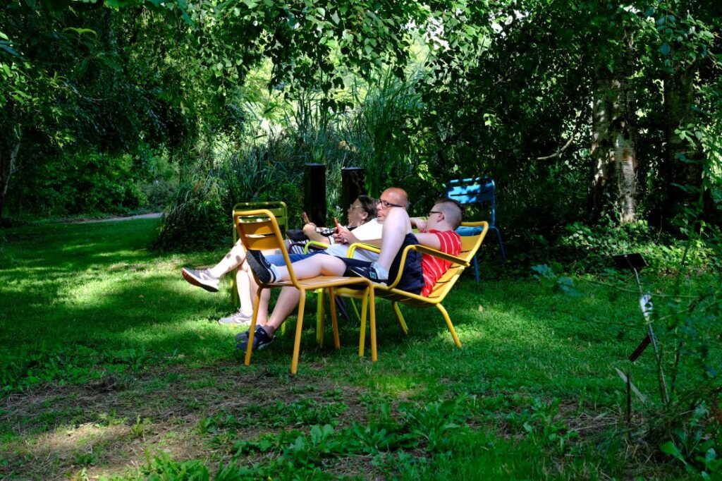 Sortie familiale auJardin botanique JM Pelt
