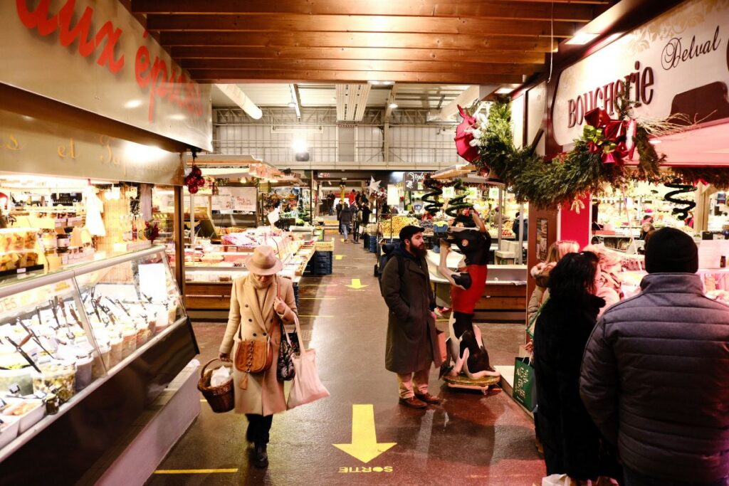 Le marché couvert à Nancy 