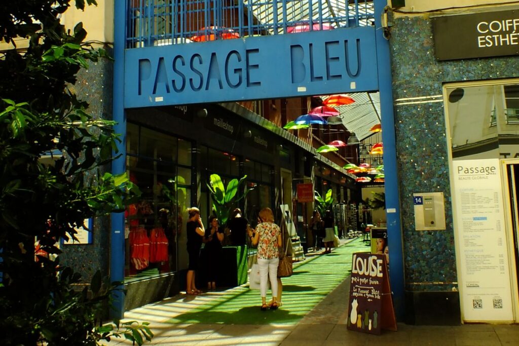 Passage bleu à Nancy