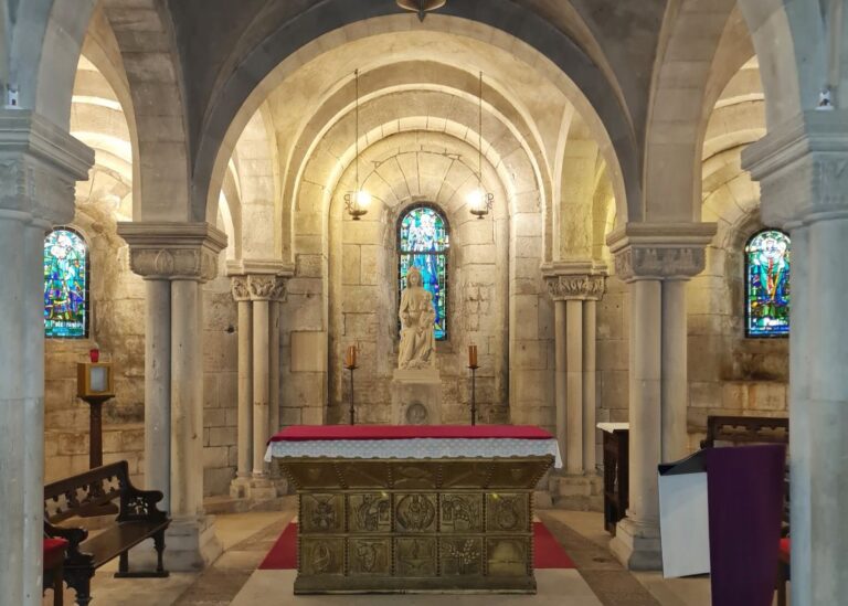 Le chapelle de la crypte de la cathédrale de Verdun