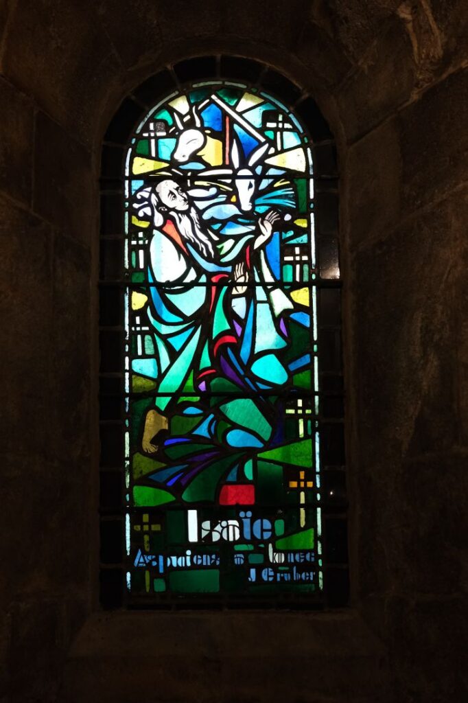 Vitrail de Jacques Gruber_crypte de la cathédrale de Verdun