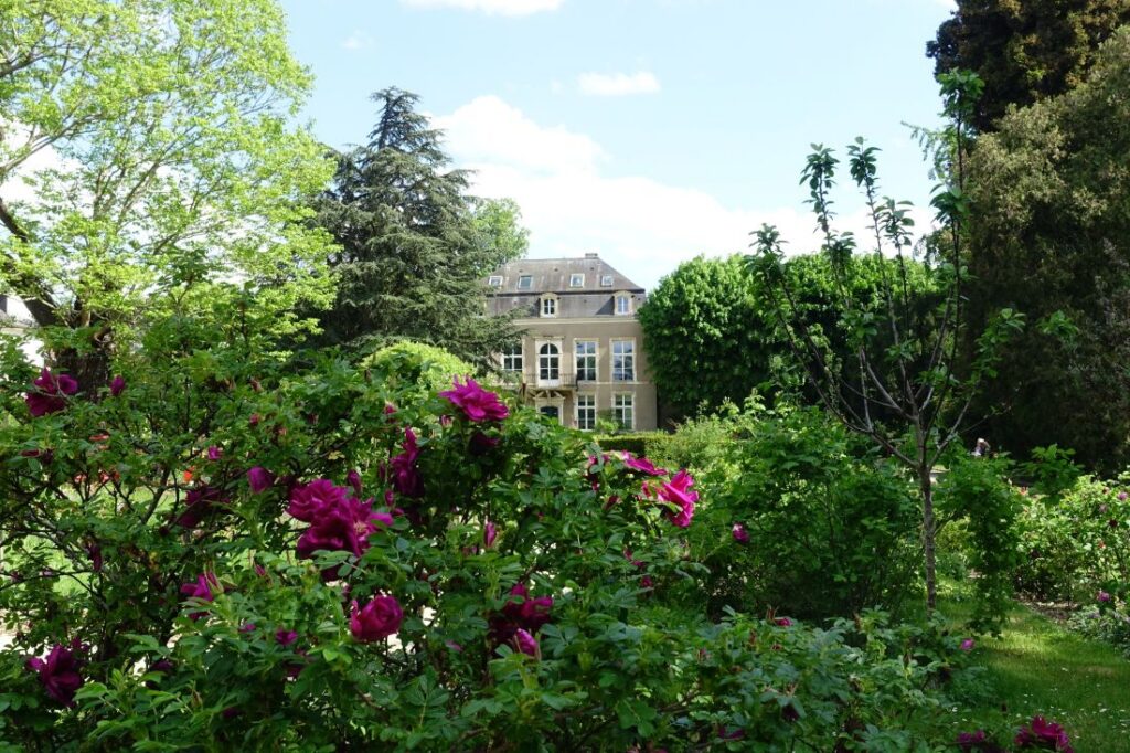 Pavillon dans le jardin botanique de Metz