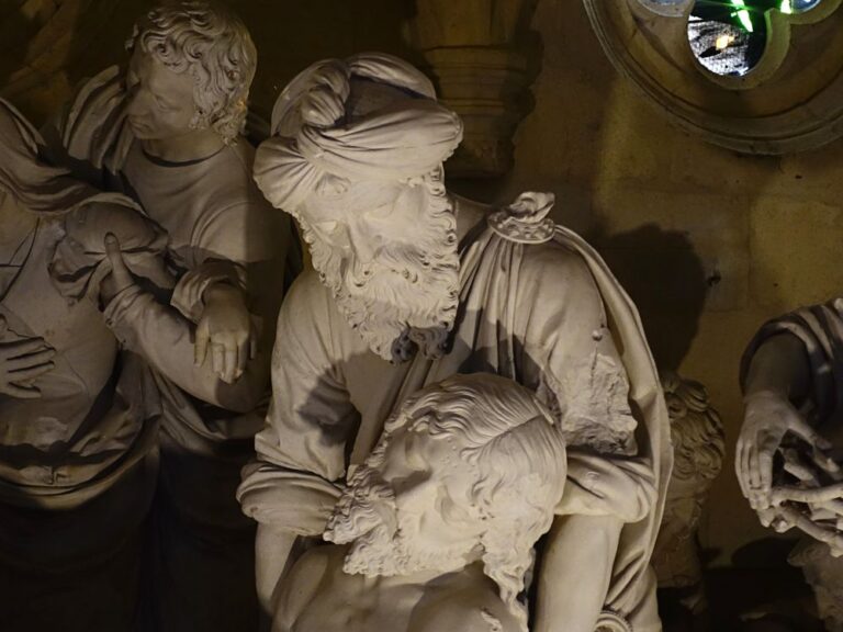 Sépulcre Ligier Richier à Saint Mihiel-Joseph d'Arimatie
